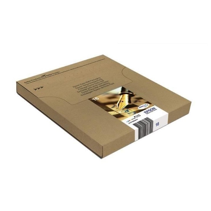 EPSON EasyMail Multiplack T1626 - Stylo plume - Noir, jaune, cyan, mag