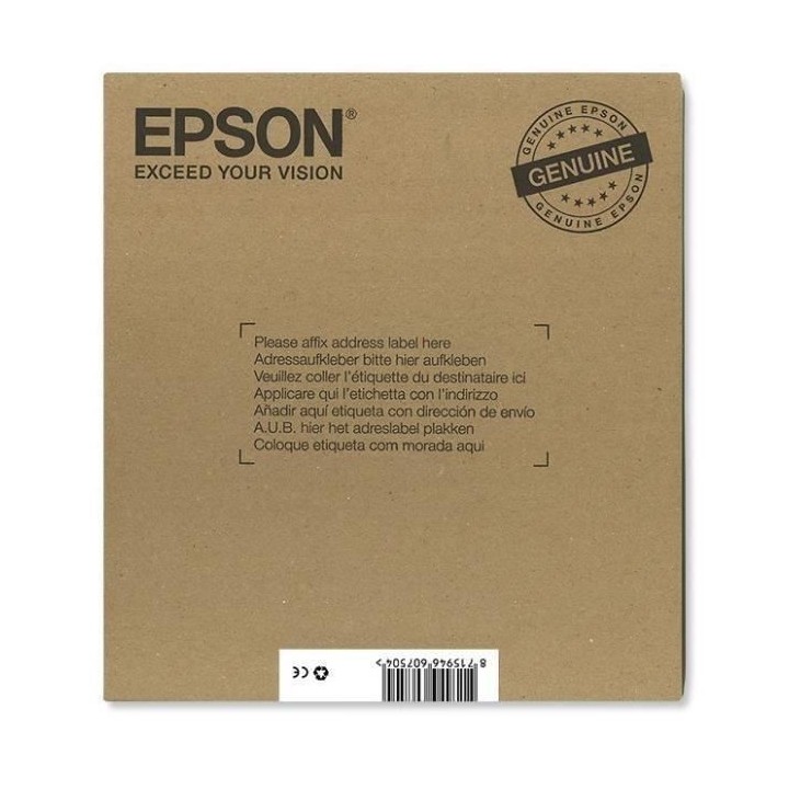 EPSON EasyMail Multiplack T1626 - Stylo plume - Noir, jaune, cyan, mag