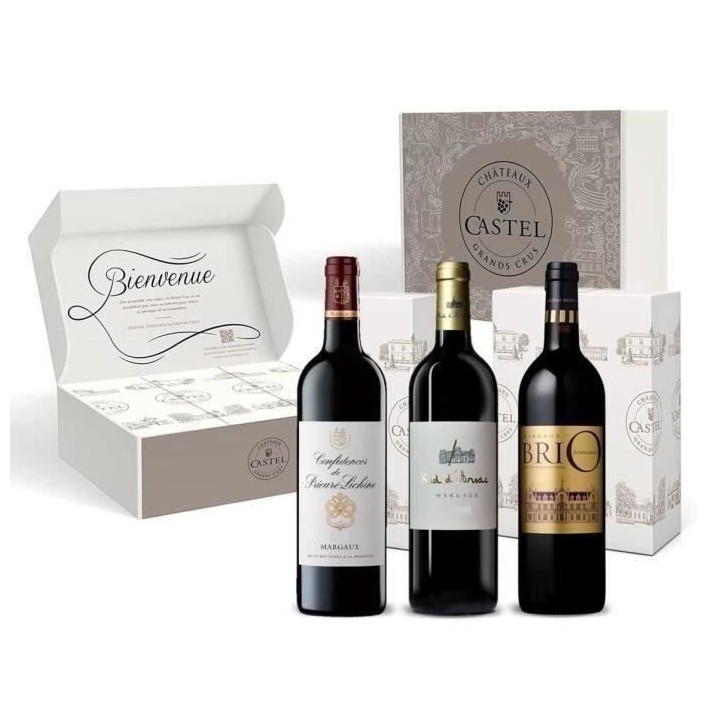 Coffret Découverte Vins de Margaux : Confidences de Prieuré Lichine