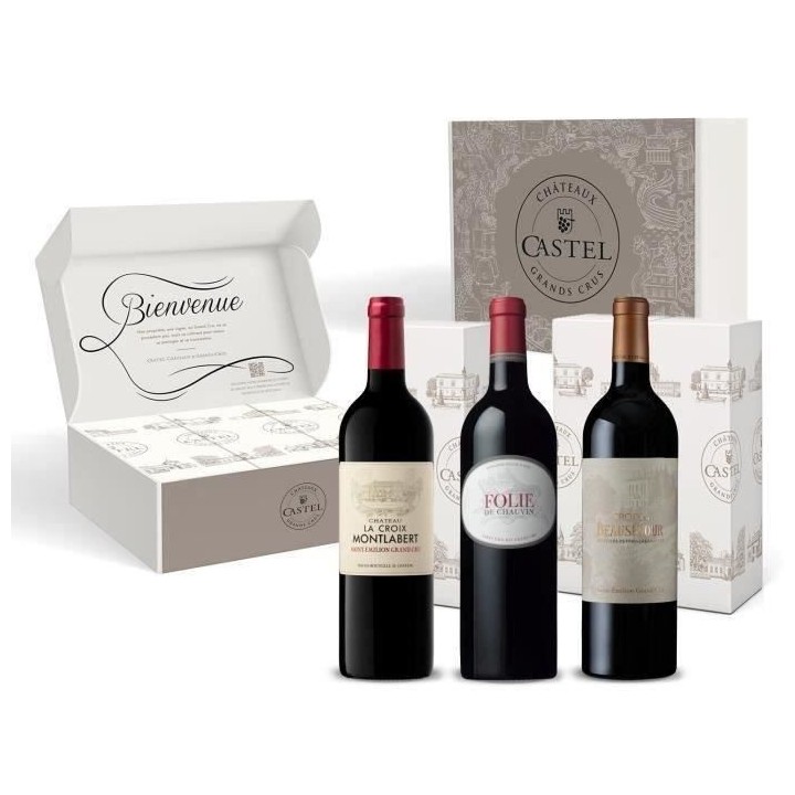 Coffret Passion Saint Emilion Grand Cru : Folie De Chauvin – Croix d