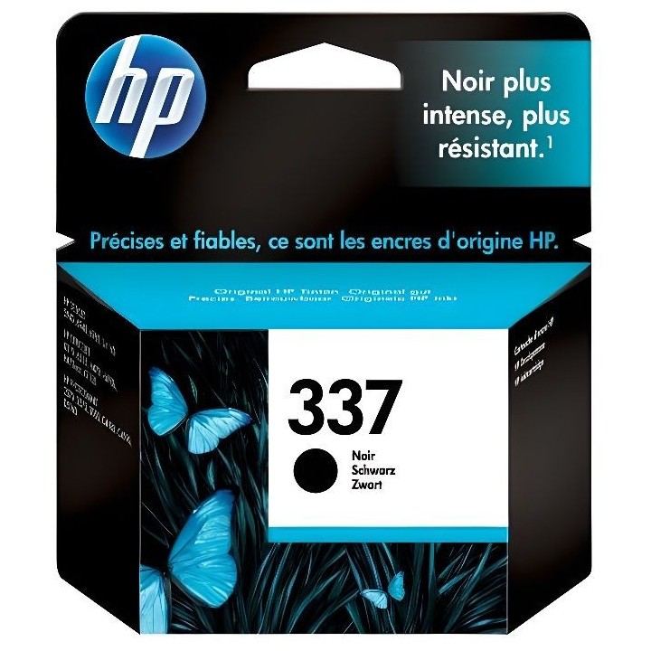 HP 337 Cartouche d'encre noire authentique (C9364EE) pour HP DeskJet 5