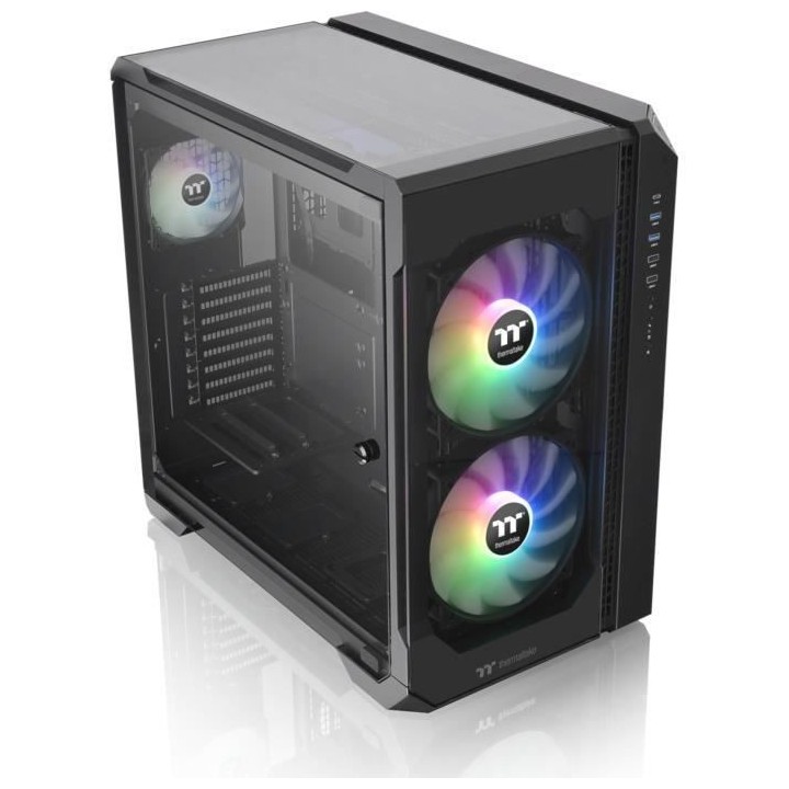 Boîtier PC - THERMALTAKE - View 51 TG ARGB - Boitier sans alimentatio