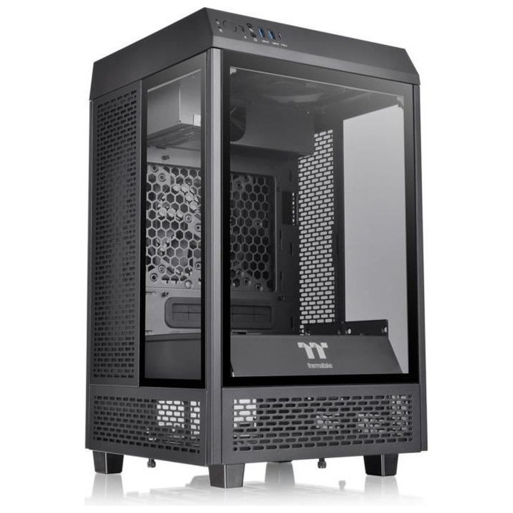 Boîtier PC - THERMALTAKE - The Tower 100 - Boitier sans alimentation