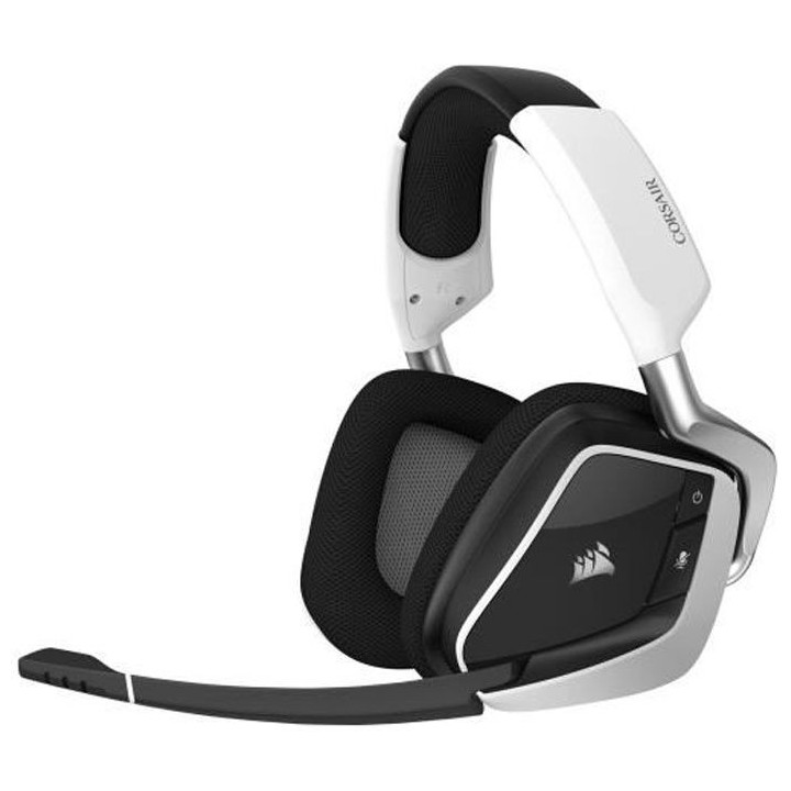 Casque Gamer sans fil CORSAIR VOID RGB ELITE - Blanc