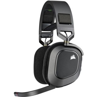 Casque sans fil HS80 RGB - Carbone CORSAIR - Casque micro - Dolby Atmo
