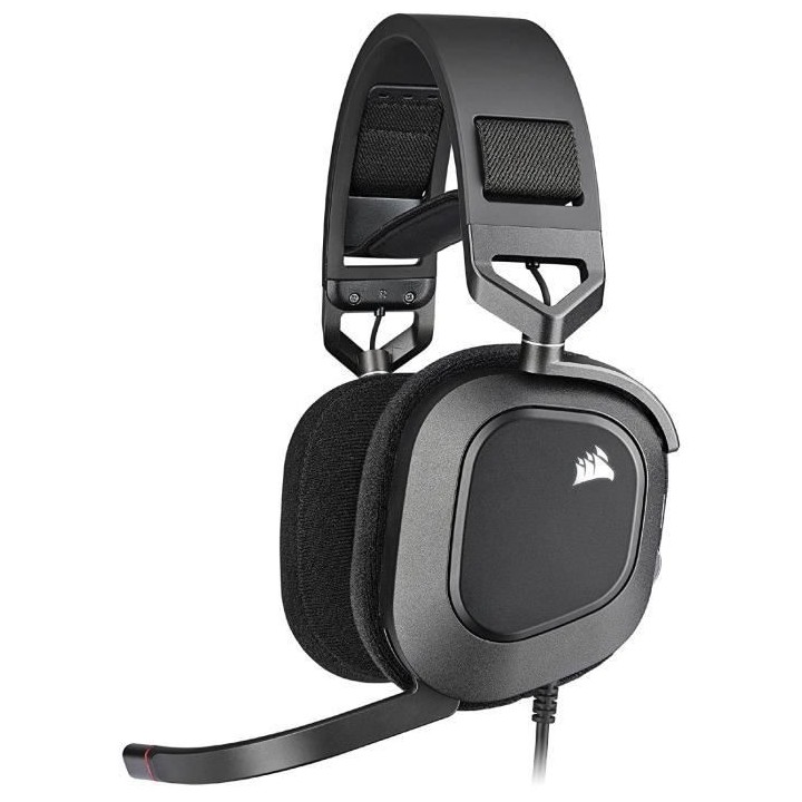 Casque gaming premium HS80 RGB USB - Carbone CORSAIR