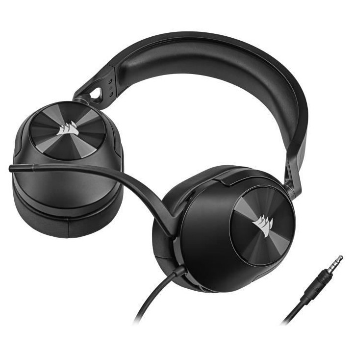 Casque gaming CORSAIR HS55 STEREO - Carbone, Confortable et Qualité s