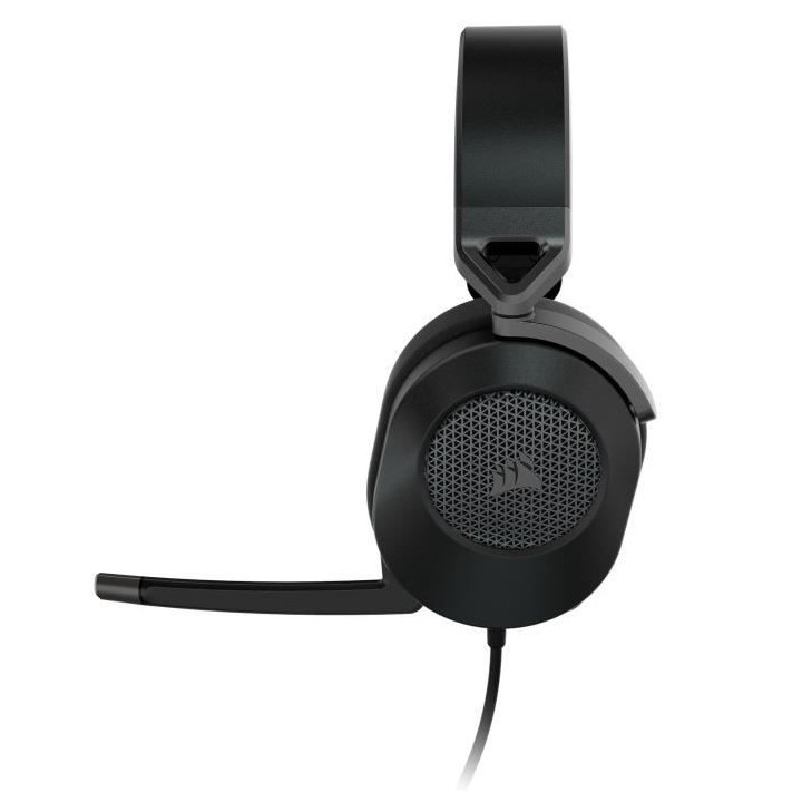 Casque gaming CORSAIR HS65 SURROUND - Carbone, son surround Dolby Audi