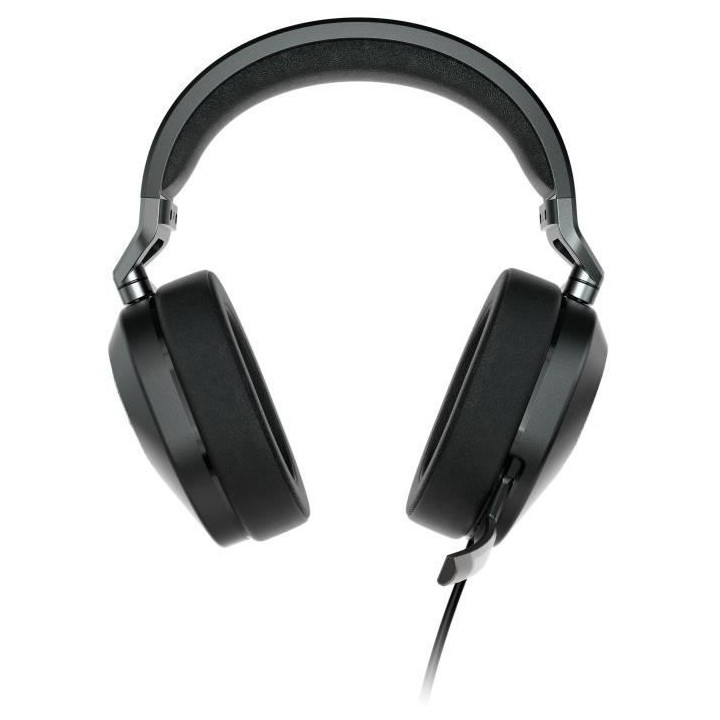 Casque gaming CORSAIR HS65 SURROUND - Carbone, son surround Dolby Audi