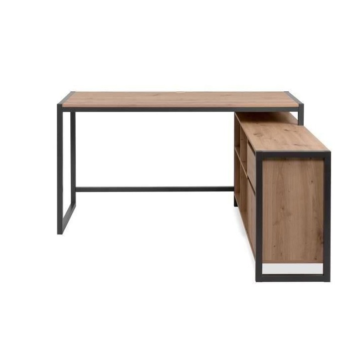 Bureau d'angle réversible Denver - Panneaux de particules - Coloris c