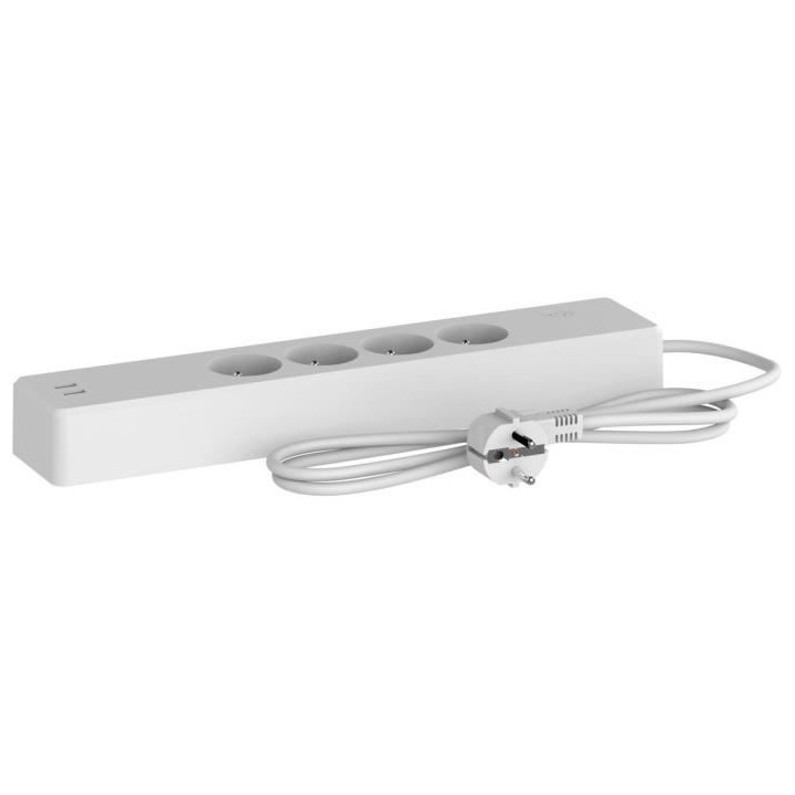 Multiprise intelligente - CALEX - 4 voies BE / FR + 2 USB
