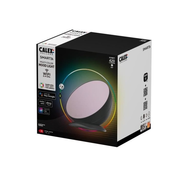 CALEX - Smart Moodlight 5W 420lm RGBCCT 3000-6500K