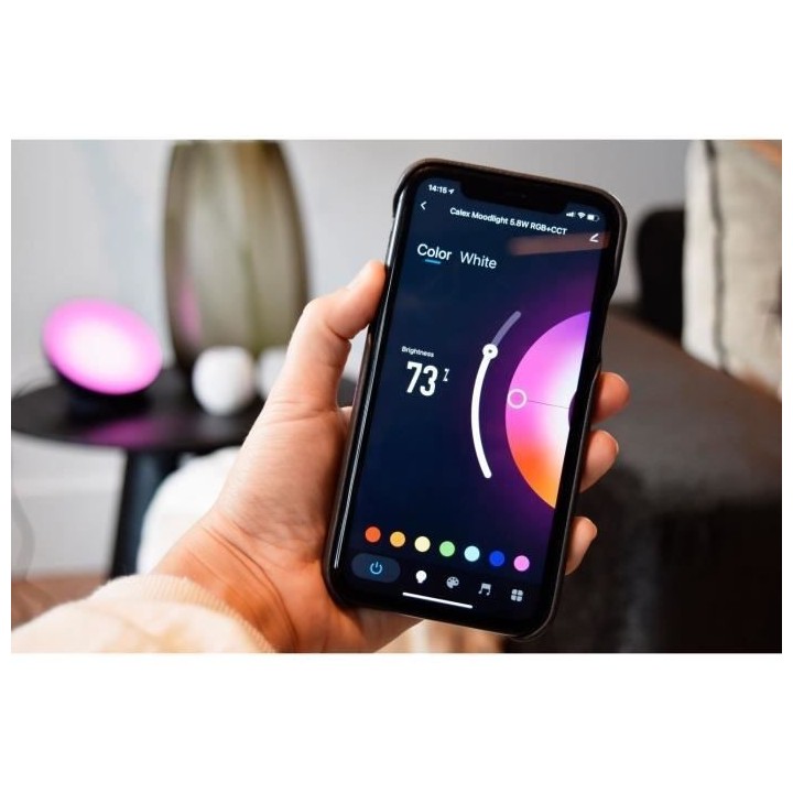 CALEX - Smart Moodlight 5W 420lm RGBCCT 3000-6500K