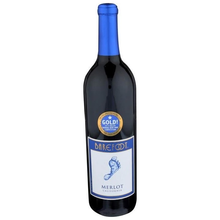 Barefoot Merlot - Vin rouge de Californie