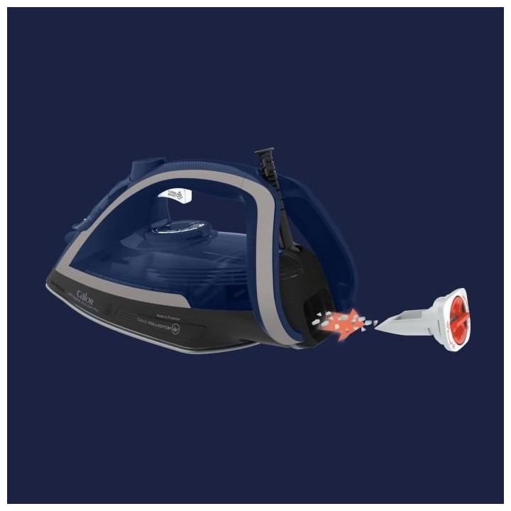 CALOR Ultragliss Anti-Calc +, Fer a repasser, Vapeur 50g/min, Pressing