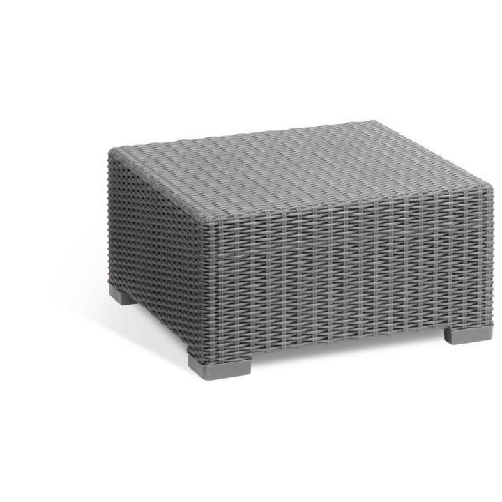 Salon de jardin - Résine imitation rotin tressé - Allibert by KETER