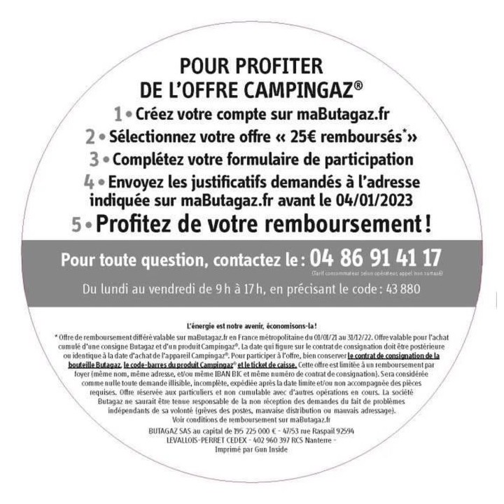 Barbecue a gaz a poser CAMPINGAZ - Attitude 2GO - Noir