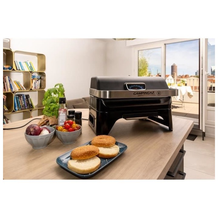 Barbecue électrique CAMPINGAZ ATTITUDE 2GO - 2000W - Compact et intui