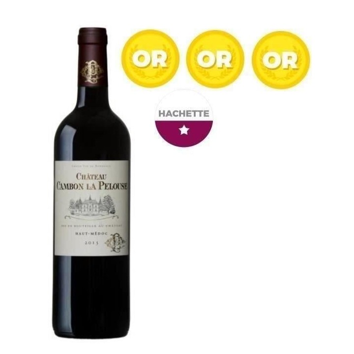 Château Cambon La Pelouse 2013 Haut Médoc Cru Bourgeois - Vin rouge