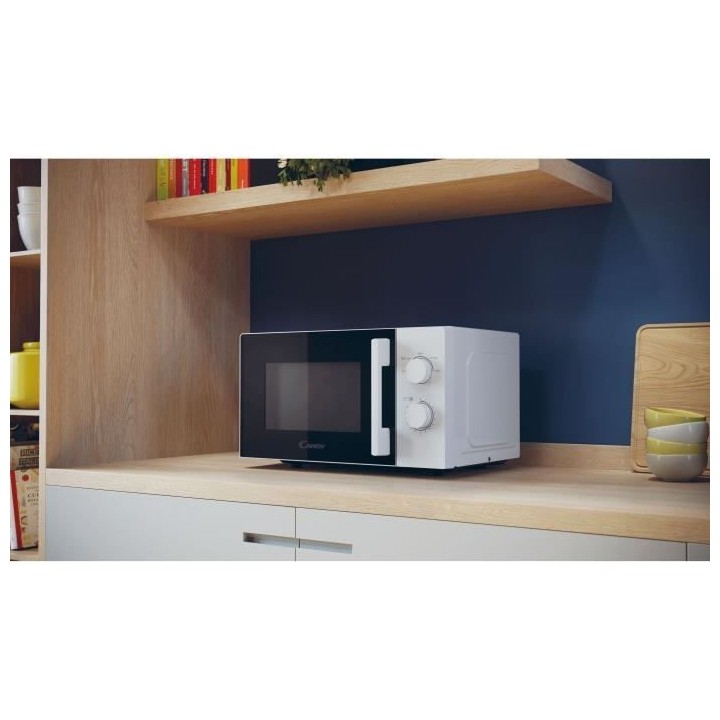 CMW20SMSLI Micro-ondes Mono CANDY Idea - 20L - MO : 700W - UI mécaniq