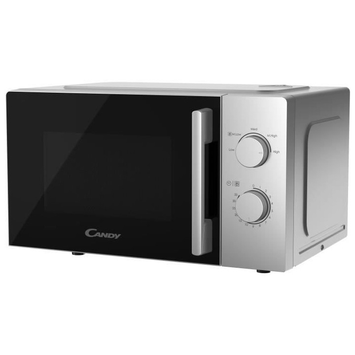 CMW20SMSLI Micro-ondes Mono CANDY Idea - 20L - MO : 700W - UI mécaniq