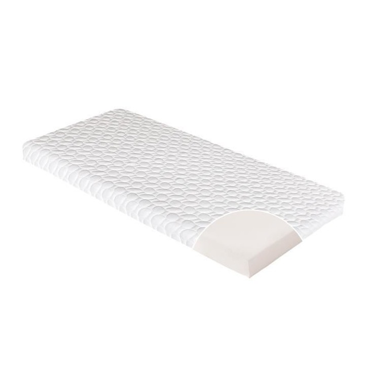 CANDIDE - Matelas De Berceau Fresh 50x83x5cm, Sans Traitement, Idéal