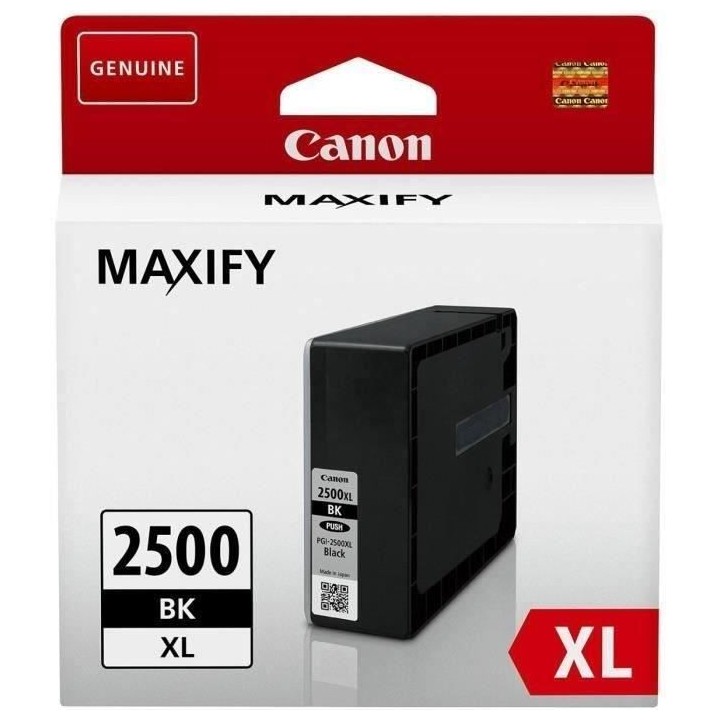Cartouche d'encre PGI-2500 XL grande capacité Noir - CANON - MAXIFY M