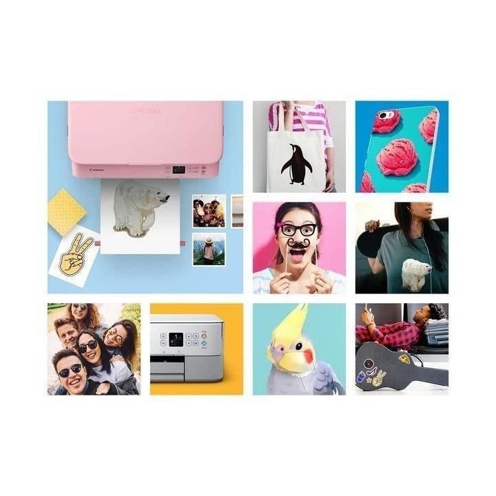 Papier Photo Magnétique - CANON - MG-101 - 10x15cm - 670gr - 5 feuill