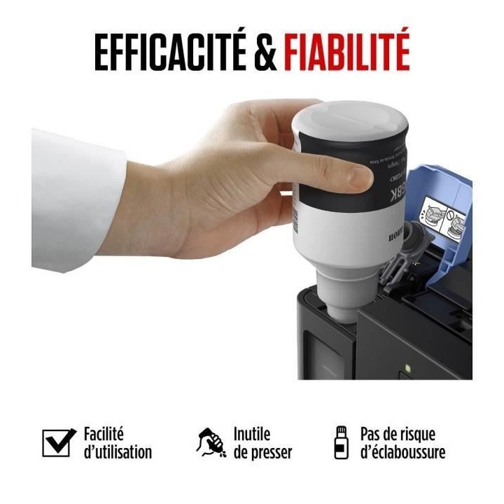 Bouteille d'encre - CANON - GI-56BK - Noir - Compatibilité MAXIFY GX