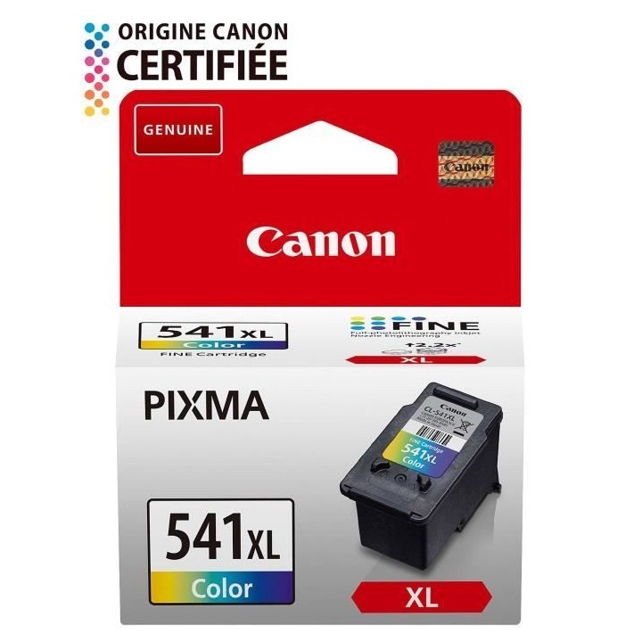 Canon Cartouche d'encre CL-541 XL grande capacité Couleur, emballage