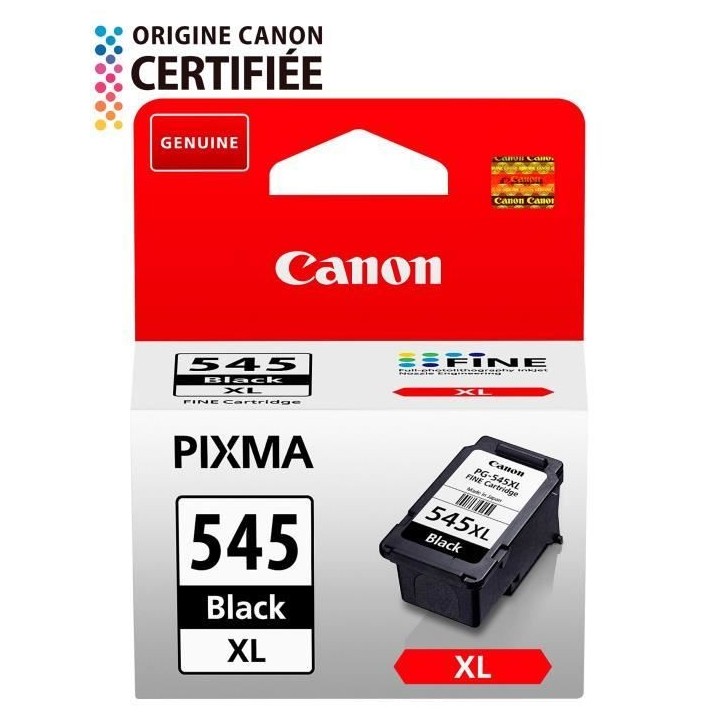 CANON Cartouche d'encre PG-545 XL grande capacité Noir (PG545XL)