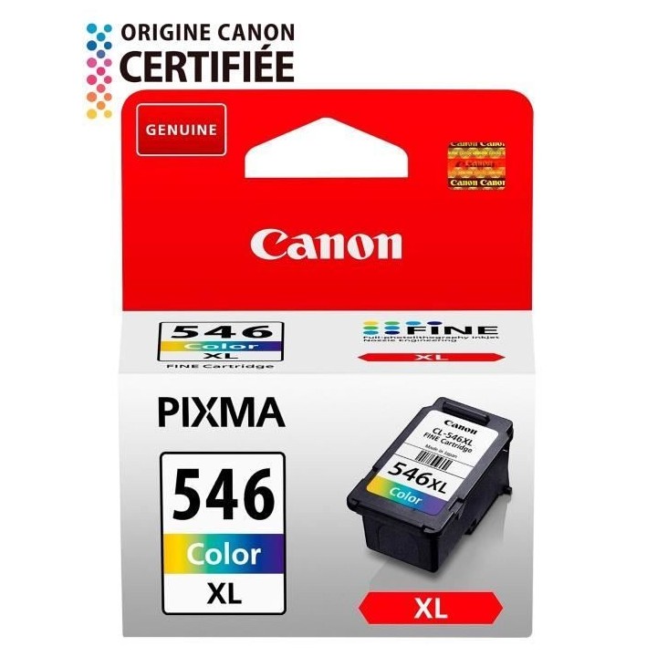 CANON Cartouche d'encre CLI-546 XL grande capacité Couleur (CLI546XL)
