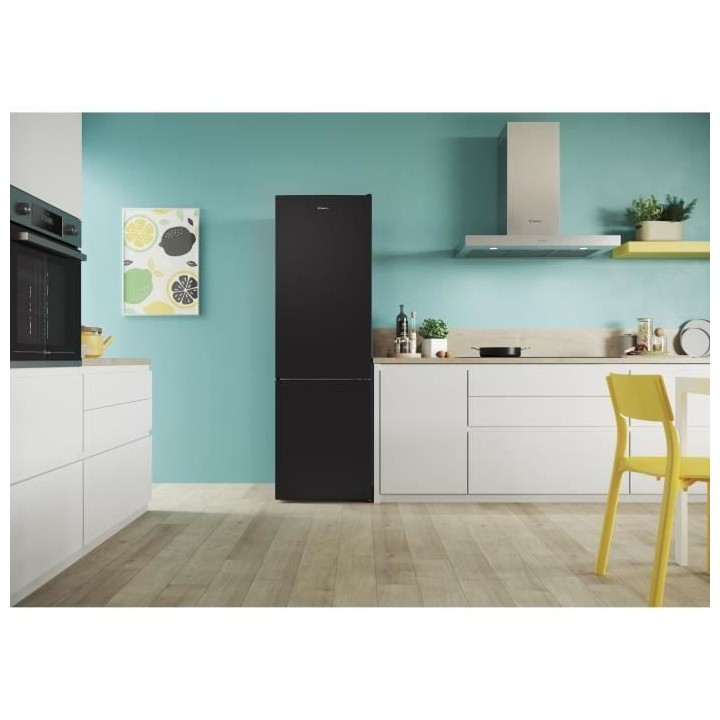 CANDY - CCT3L517FB - Réfrigérateur combiné 260 L (186 + 74) - Froid