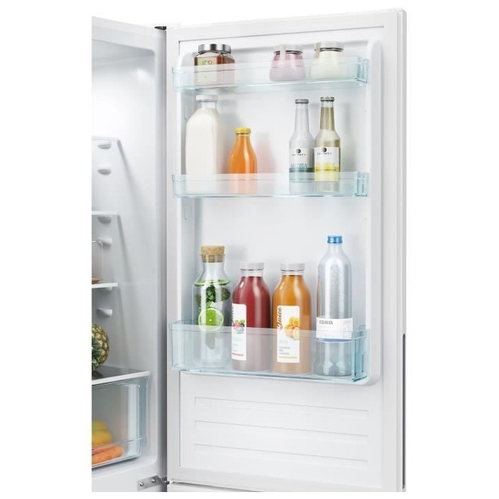 CANDY - CCT3L517FB - Réfrigérateur combiné 260 L (186 + 74) - Froid