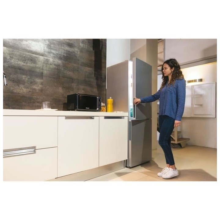 Réfrigérateur combiné 2 portes 341 L - CANDY - CCE3T618ES - Classe