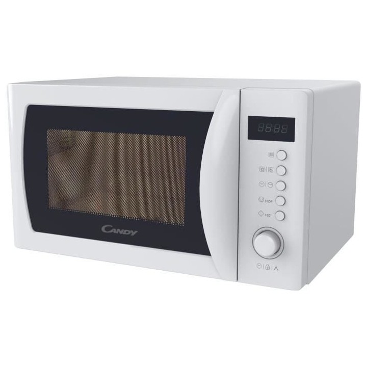 CMWA20SDLW Micro-ondes Mono CANDY Idea - 20L - MO : 700W - UI digitale