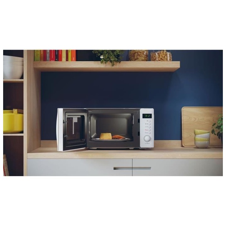 CMWA20SDLW Micro-ondes Mono CANDY Idea - 20L - MO : 700W - UI digitale