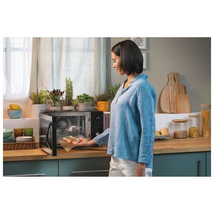 CMCA29EDLB Micro-ondes Combiné 29L MO : 1000W - Gril : 1000W - Cavit