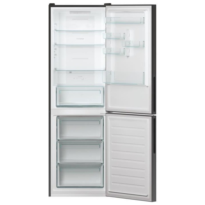 Réfrigérateur Combiné - CANDY - CCE3T618EB - Classe E - 341 L - 185