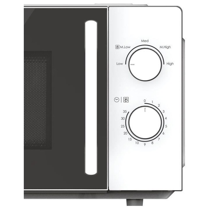 CMW20SMWLI Micro-ondes Mono CANDY Idea - 20L - MO : 700W - UI mécaniq