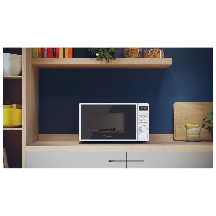 CMGA20SDLWLI Micro-ondes Gril CANDY Idea - 20L - MO : 700W - Gril : 80