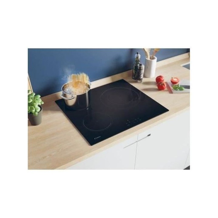 Plaque de cuisson induction CANDY 3 foyers - L 60 cm - CI633CBB/1 - No