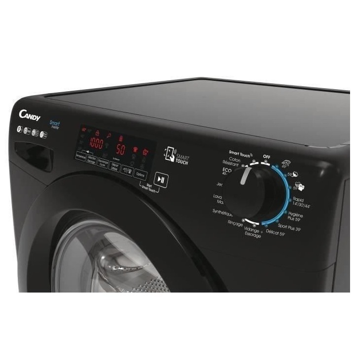 Lave-linge hublot CANDY CS 129TMBBE-47 - 9 kg - Induction - 1200 trs/m