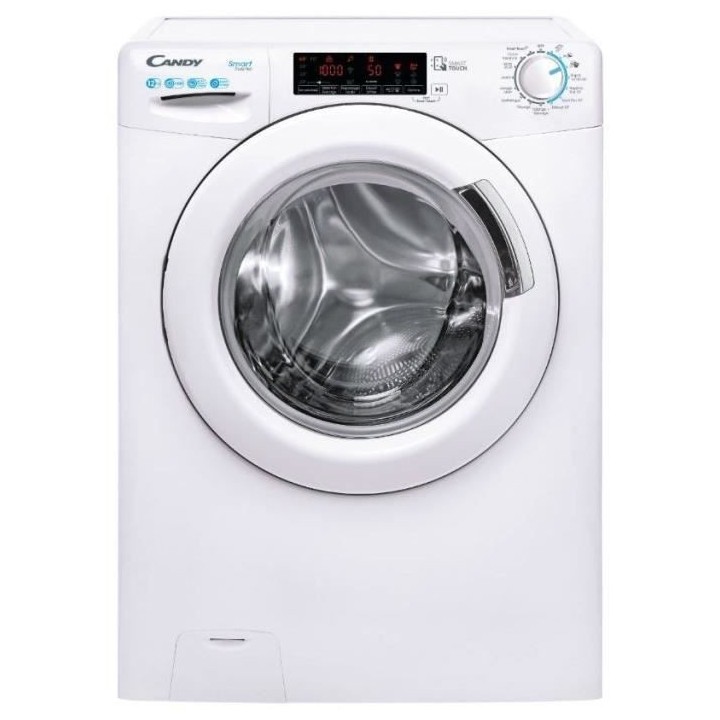 Lave-linge hublot CANDY CS1412TME/1-47 - 12 kg - Induction - 1400 trs/