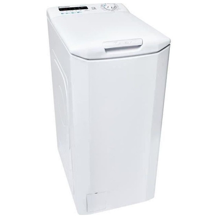 Lave-linge top CANDY CST 272DE/1-47 - 7 kg - L50cm - 1200 trs/min - co