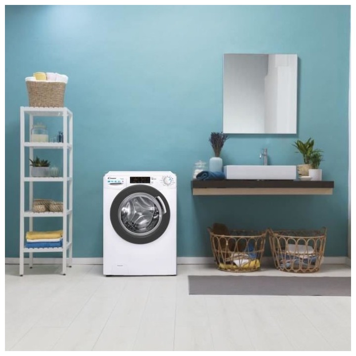 Lave-linge séchant CANDY CSWS496TWMRE-47 - 9 / 6 kg - Induction - Vap