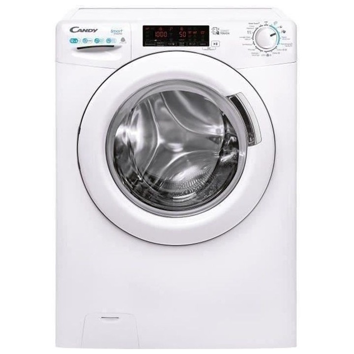 Lave-linge séchant CANDY CSWS4128TWME - 12 / 8 kg - Induction - 1400