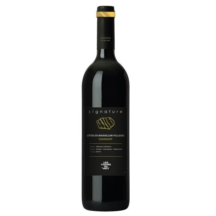 Signature Caramany Vignes du Vent 2022 Côtes du Roussillon Villages -
