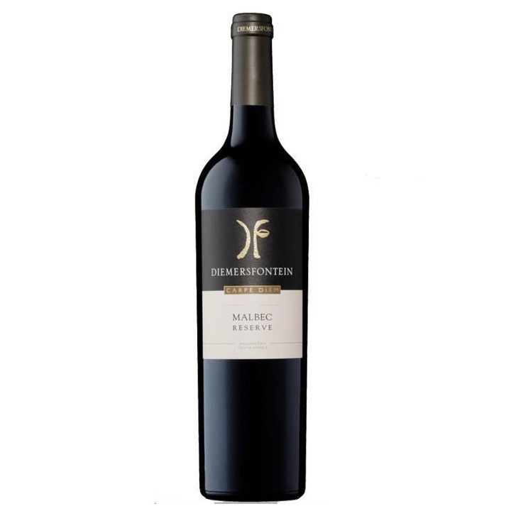 Diemersfontein Carpe Diem 2015 Malbec - Vin rouge d'Afrique du Sud
