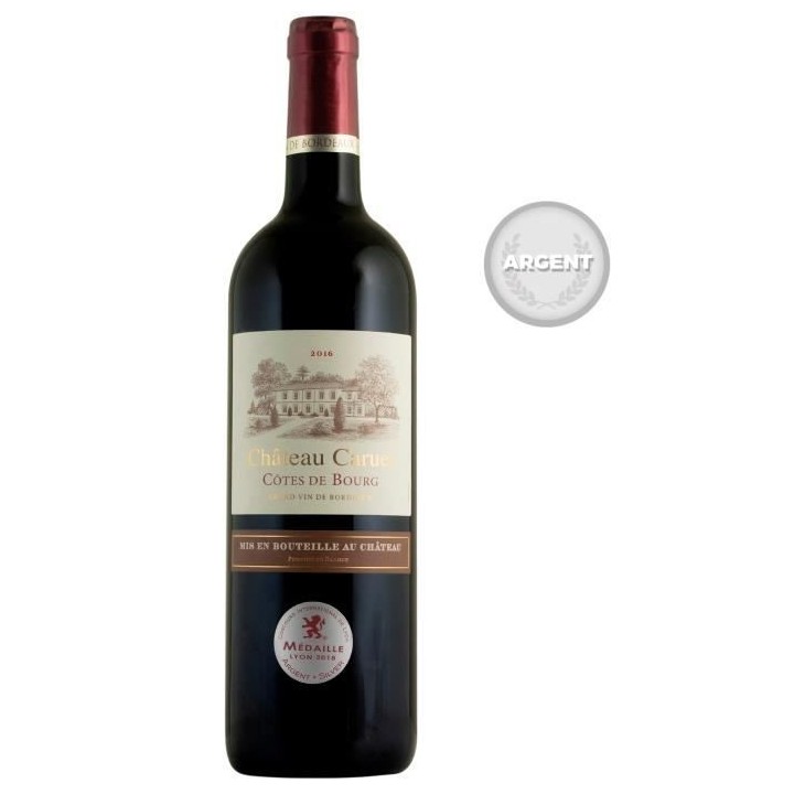 Château Caruel 2016 Côtes de Bourg - Vin rouge de Bordeaux